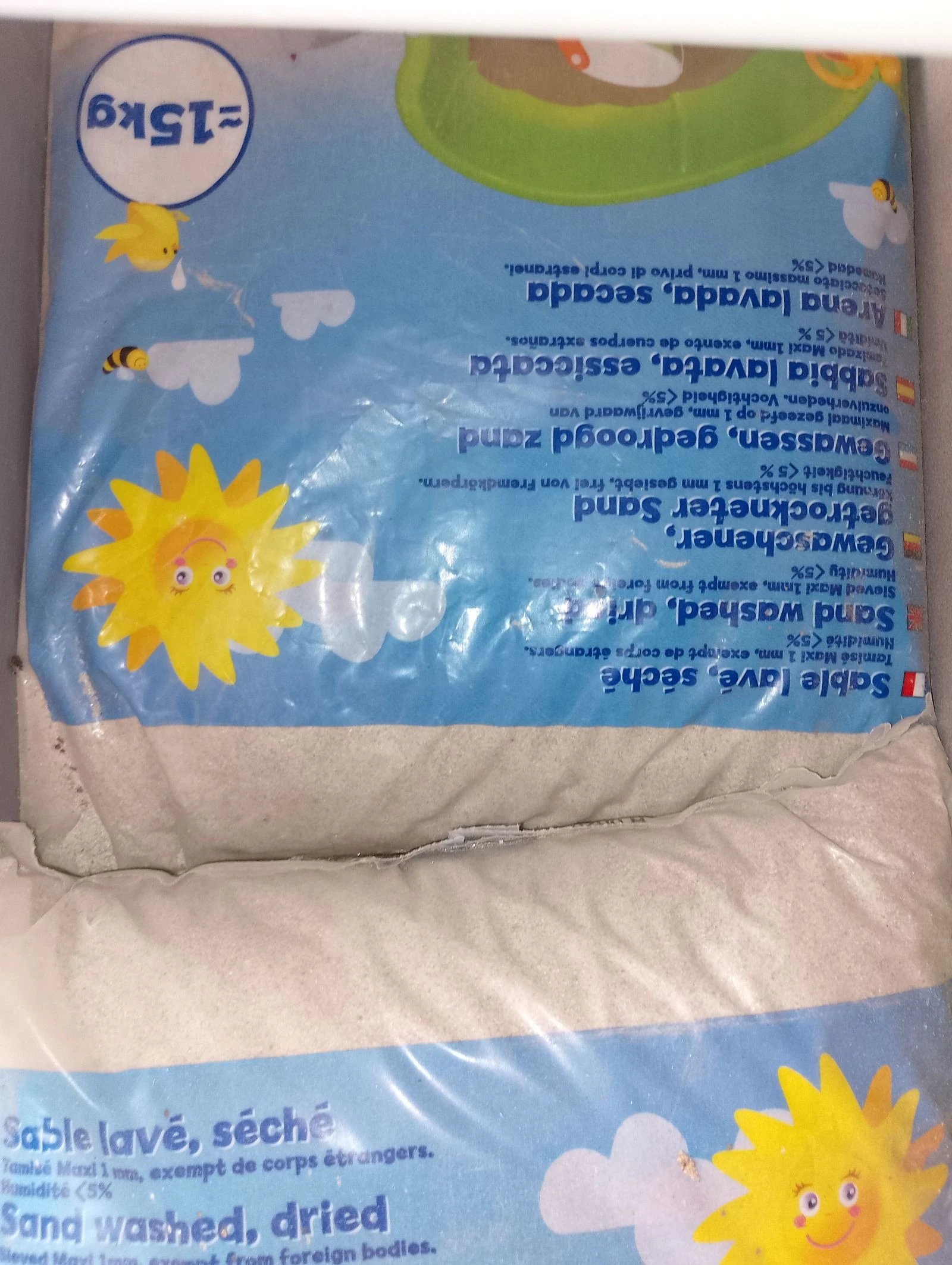 Wassand zak, gedroogd 15kg SMOBY nieuw – photo 7